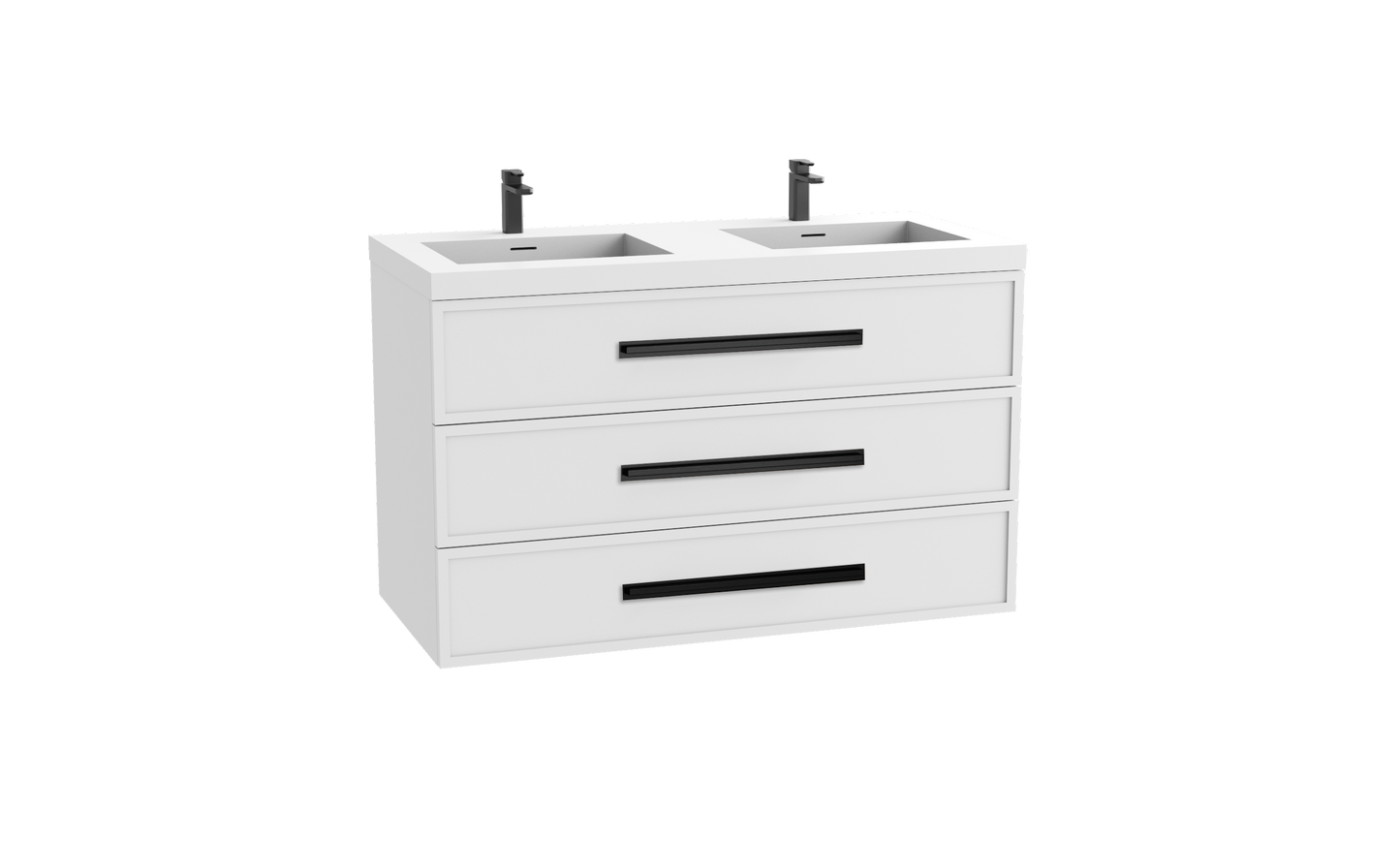Legend 48D" Wall hung Vanity Cabinet