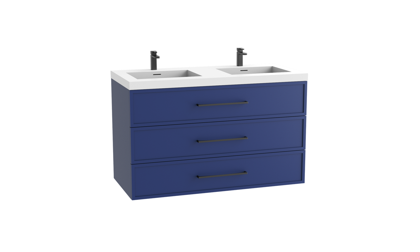 Legend 48D" Wall hung Vanity Cabinet