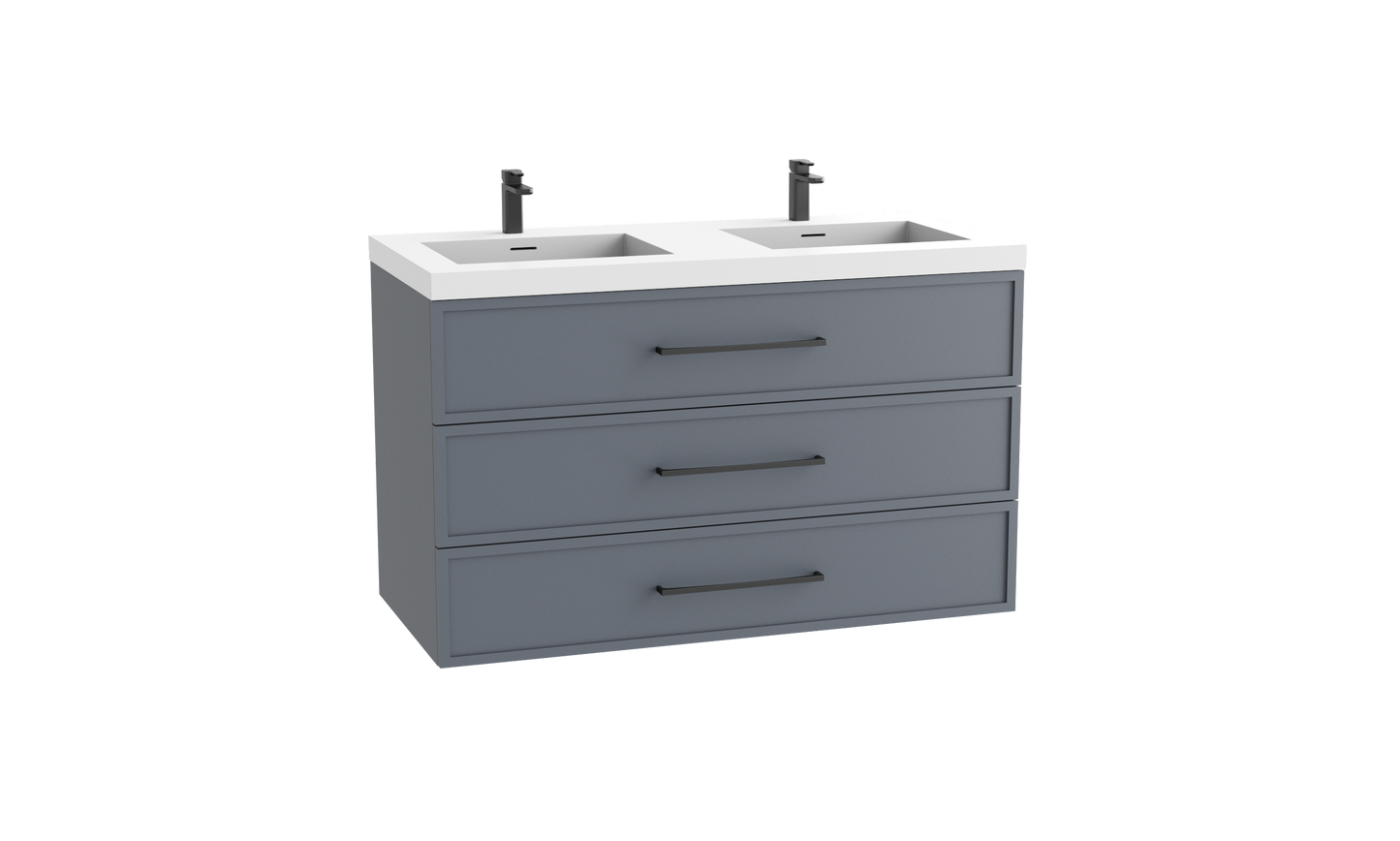 Legend 48D" Wall hung Vanity Cabinet