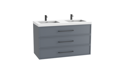 Legend 48D" Wall hung Vanity Cabinet