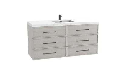 Legend 60C" Wall hung Vanity Cabinet