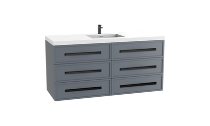 Legend 60C" Wall hung Vanity Cabinet