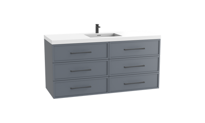 Legend 60C" Wall hung Vanity Cabinet