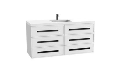 Legend 60C" Wall hung Vanity Cabinet