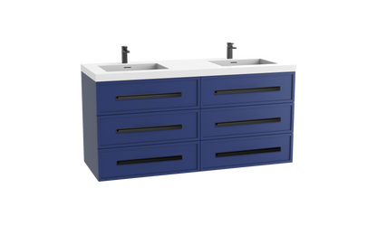 Legend 72D" Wall hung Vanity Cabinet
