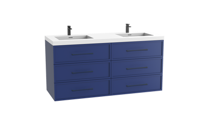 Legend 72D" Wall hung Vanity Cabinet