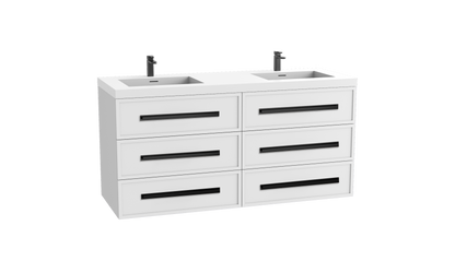 Legend 72D" Wall hung Vanity Cabinet