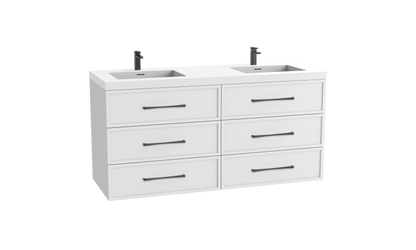 Legend 72D" Wall hung Vanity Cabinet