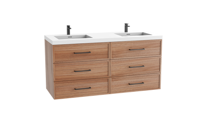 Legend 72D" Wall hung Vanity Cabinet
