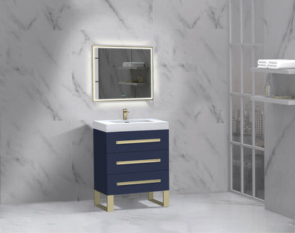 Icon 24" Free standing Vanity Cabinet with S-Feet