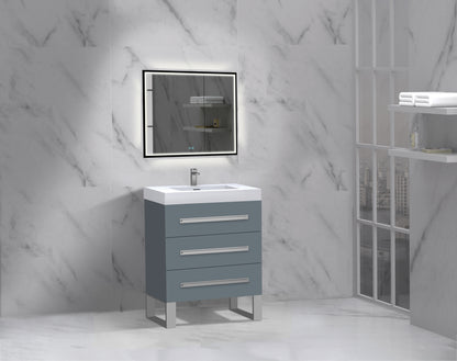 Icon 24" Free standing Vanity Cabinet with S-Feet