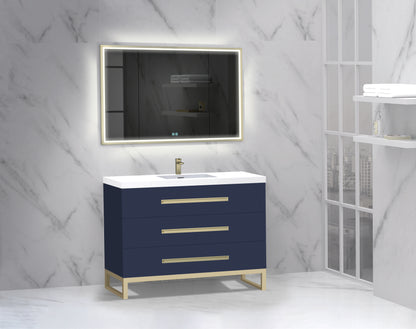Icon 48C" Free standing Vanity Cabinet with C-Base