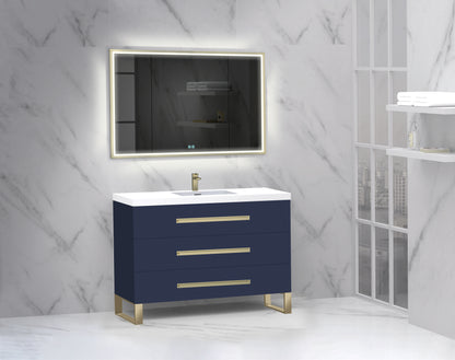 Icon 48C" Free standing Vanity Cabinet with S-Feet