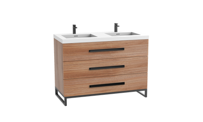 Icon 48D" Free standing Vanity Cabinet with C-Base