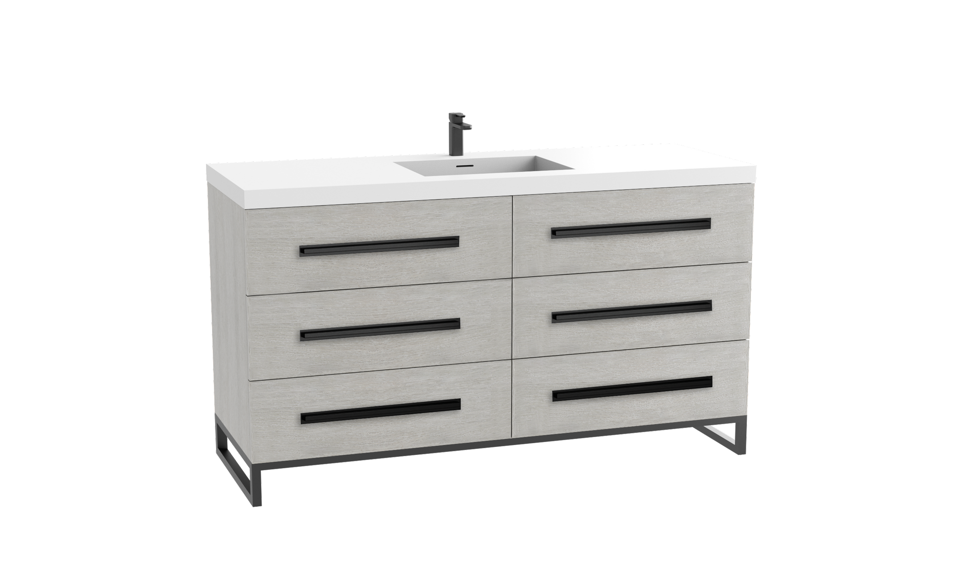 Madeli Icon 60C" Free standing Vanity Cabinet