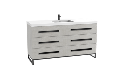 Madeli Icon 60C" Free standing Vanity Cabinet