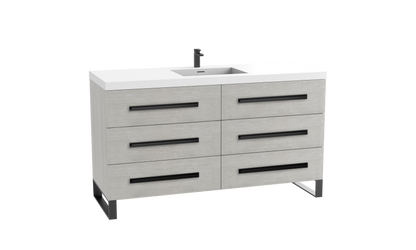 Madeli Icon 60C" Free standing Vanity Cabinet