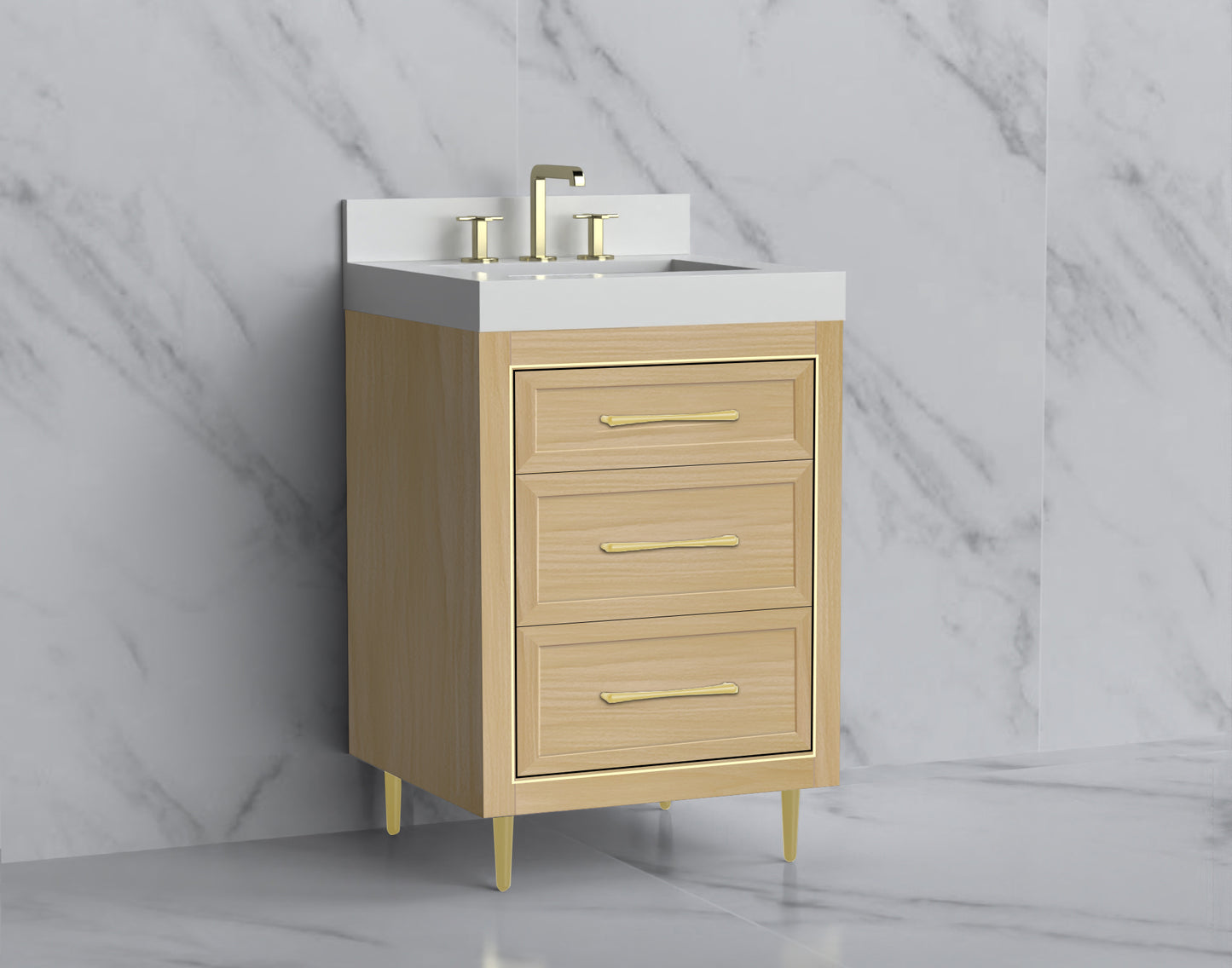 Vision 24" Free standing Vanity Cabinet