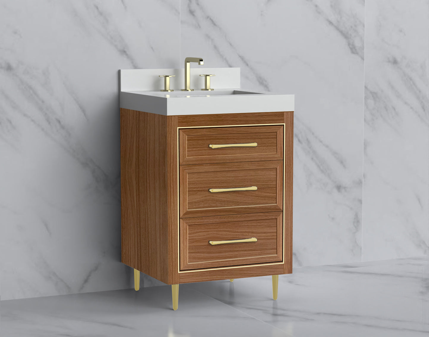 Vision 24" Free standing Vanity Cabinet