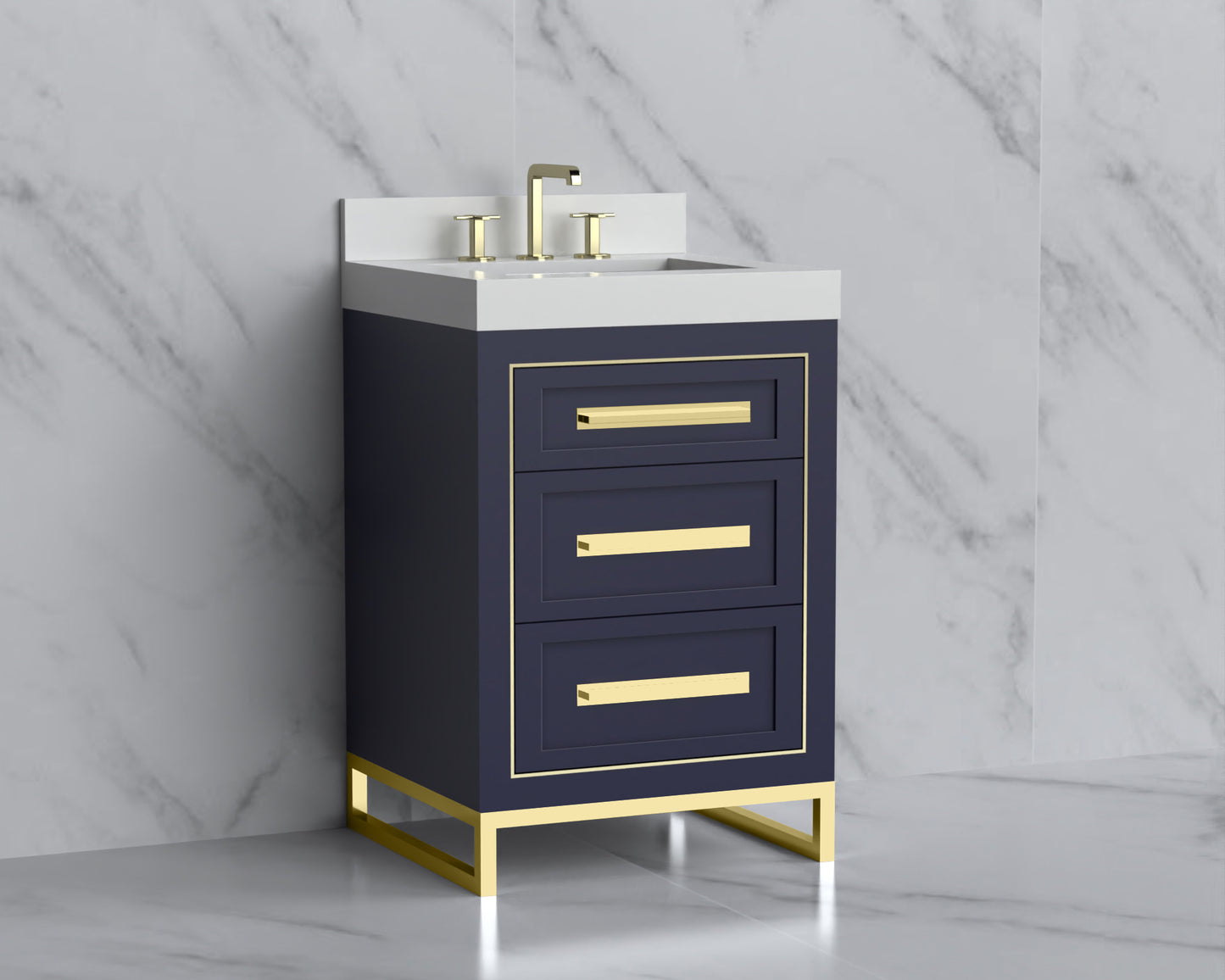 Vision 24" Free standing Vanity Cabinet