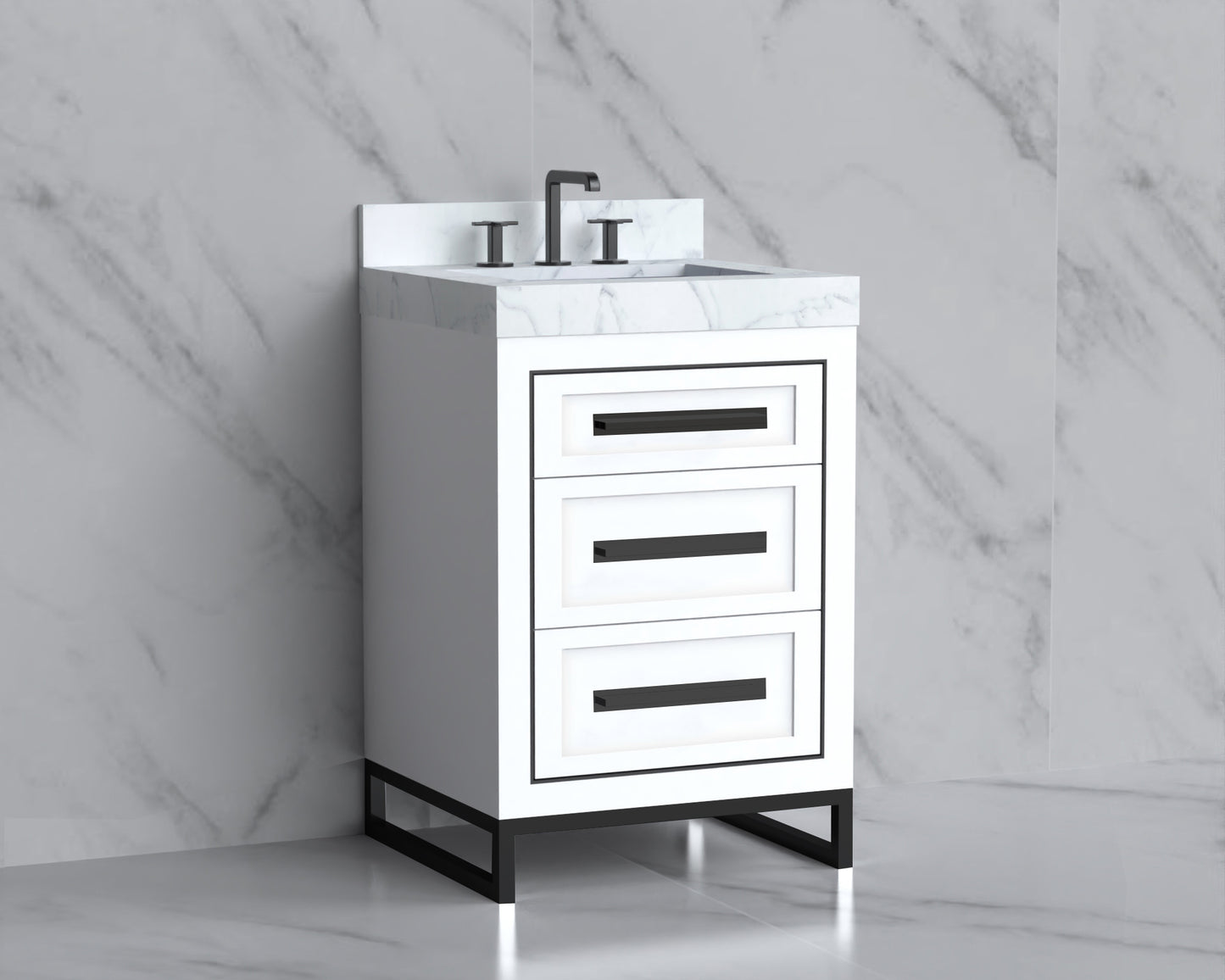 Vision 24" Free standing Vanity Cabinet