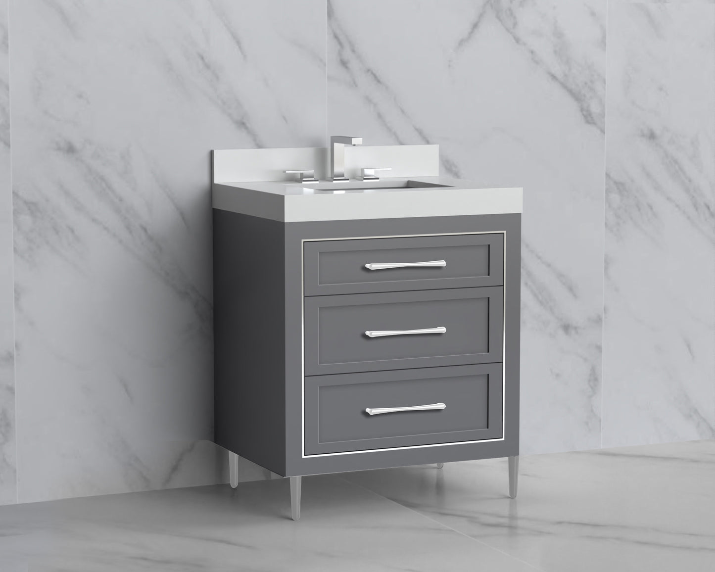 Vision 30" Free standing Vanity Cabinet