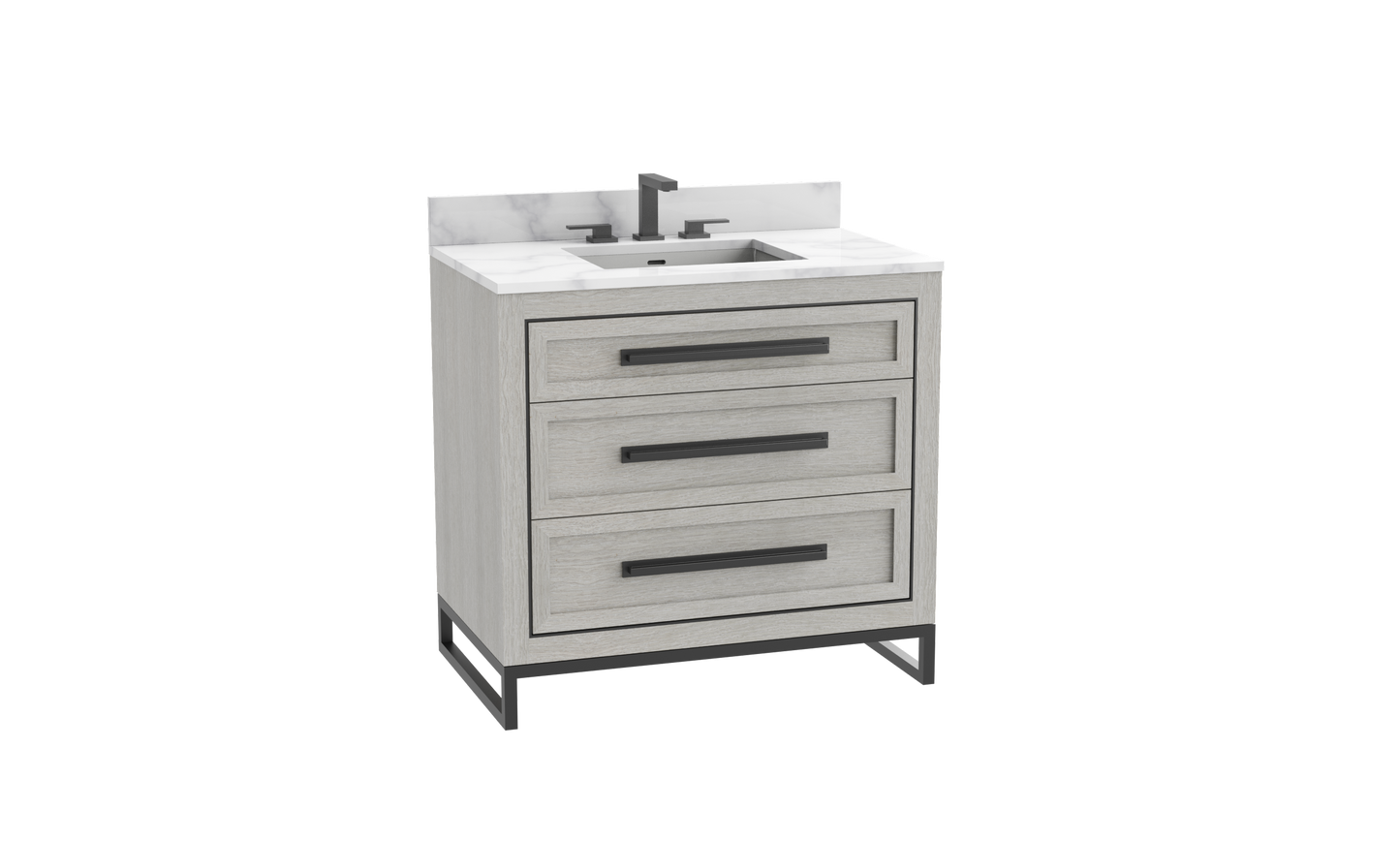 Vision 42" Free standing Vanity Cabinet