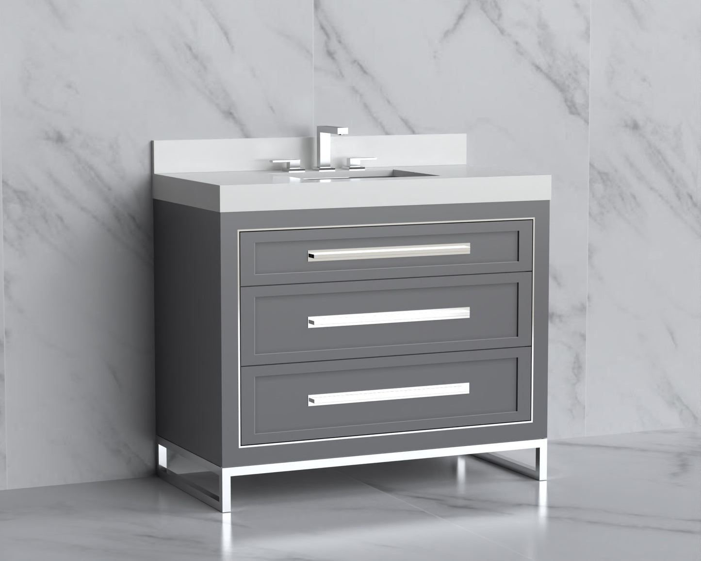 Vision 36" Free standing Vanity Cabinet