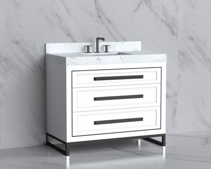 Vision 42" Free standing Vanity Cabinet