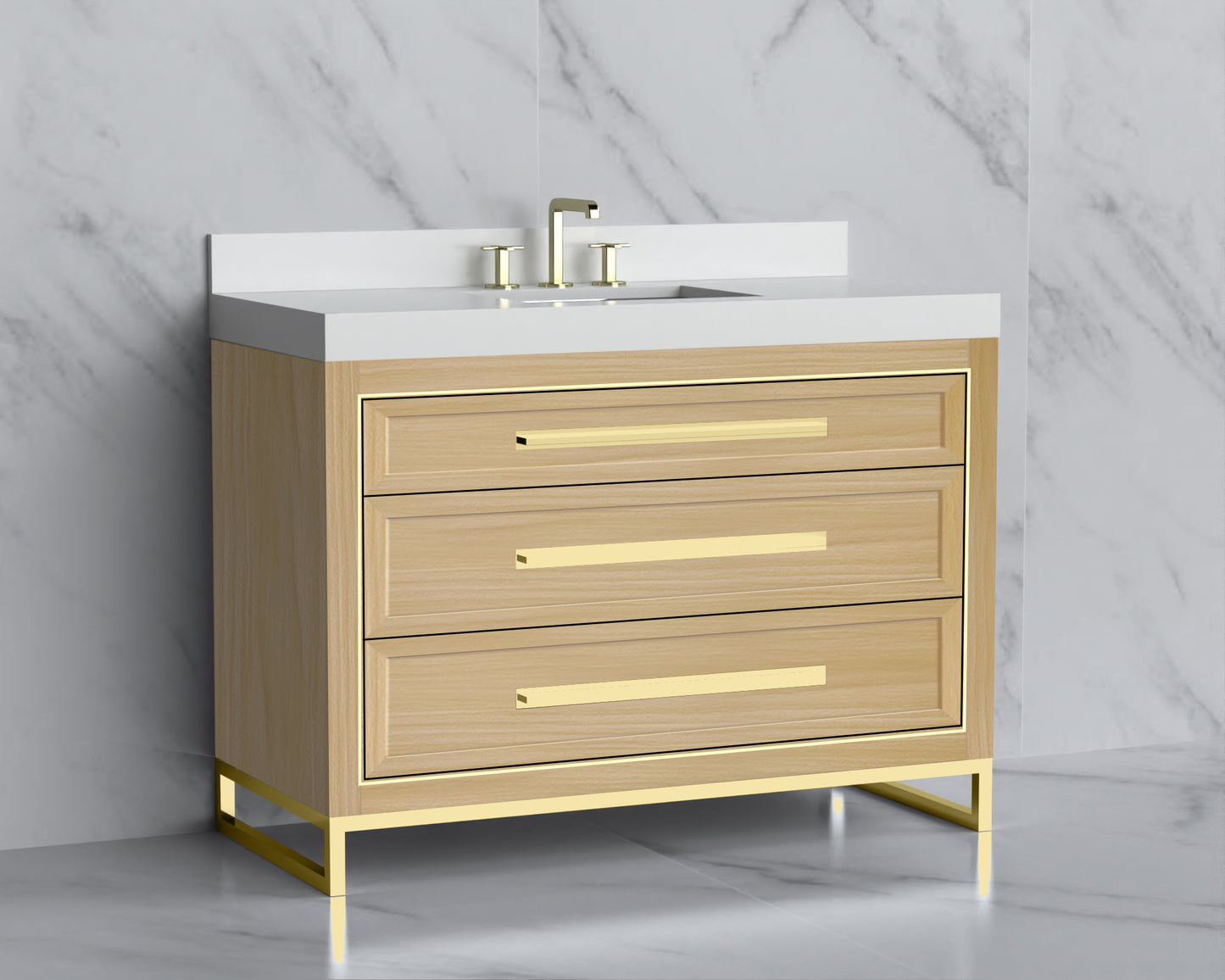 Vision 48C" Free standing Vanity Cabinet