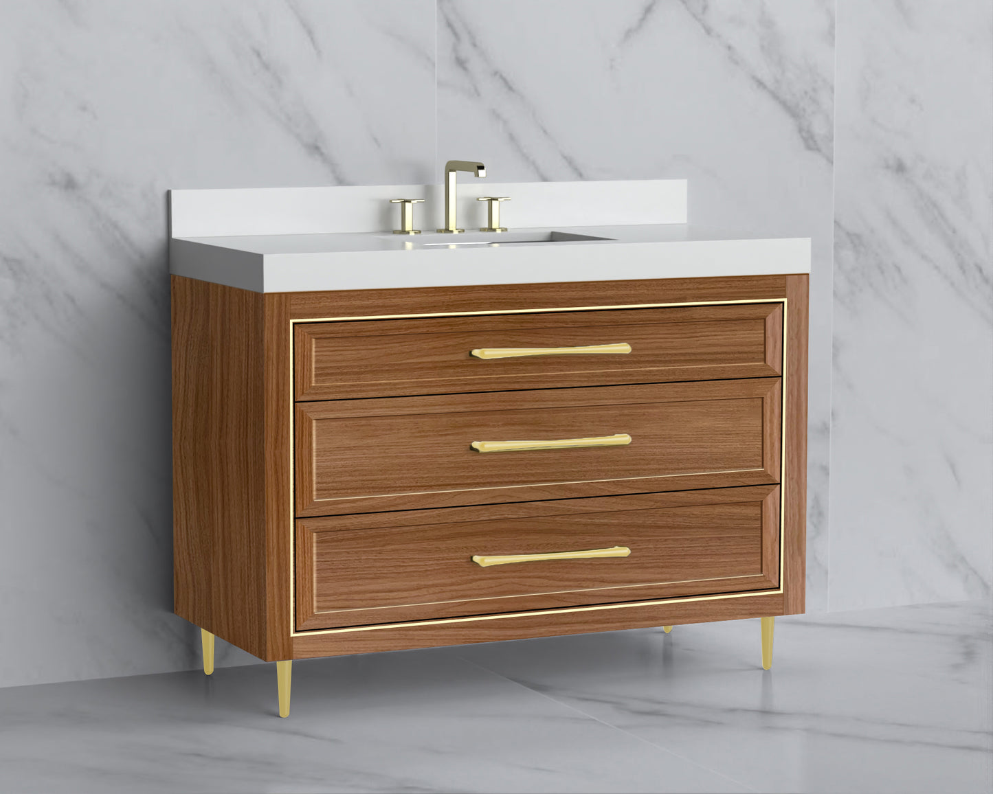 Vision 48C" Free standing Vanity Cabinet