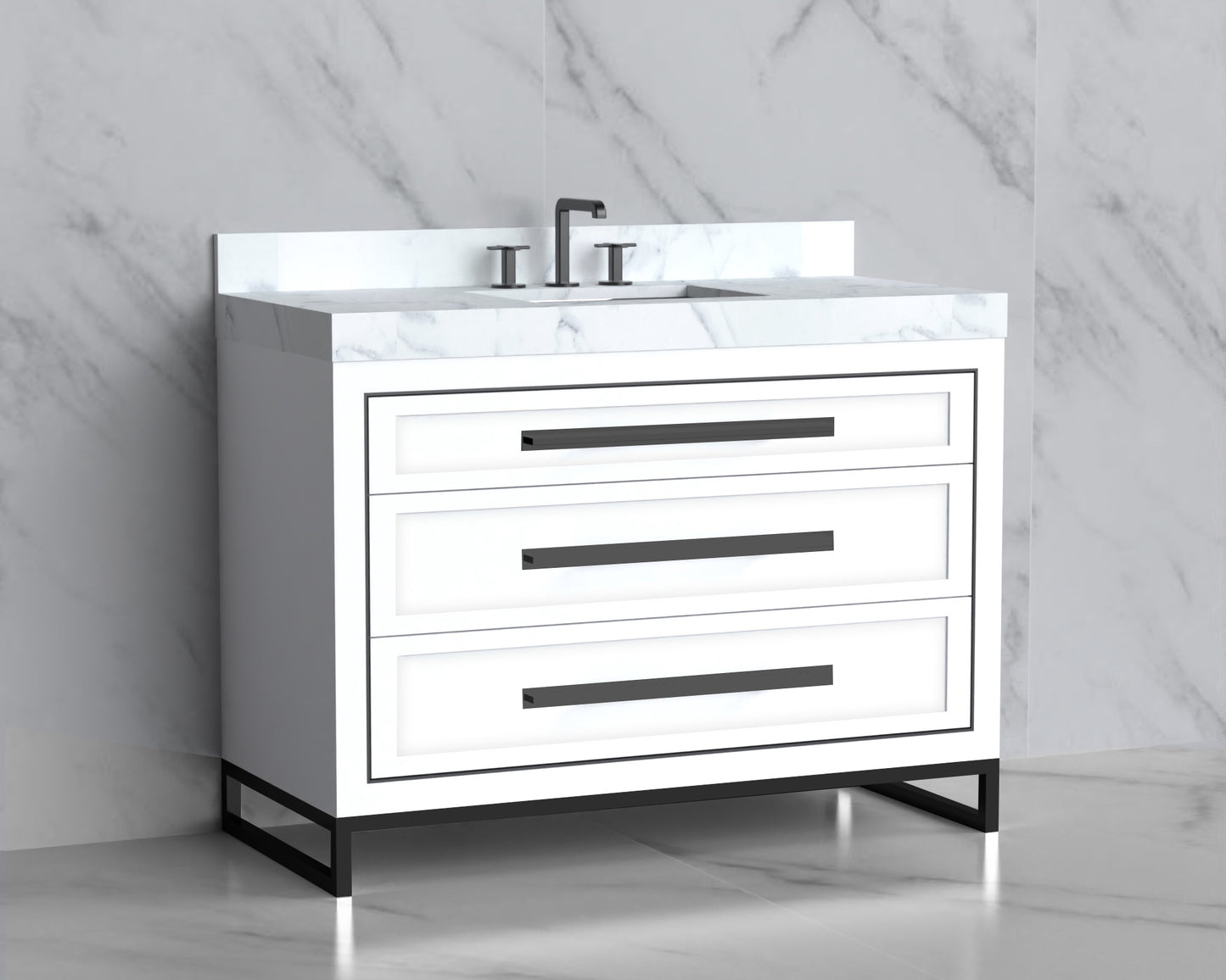 Vision 48C" Free standing Vanity Cabinet