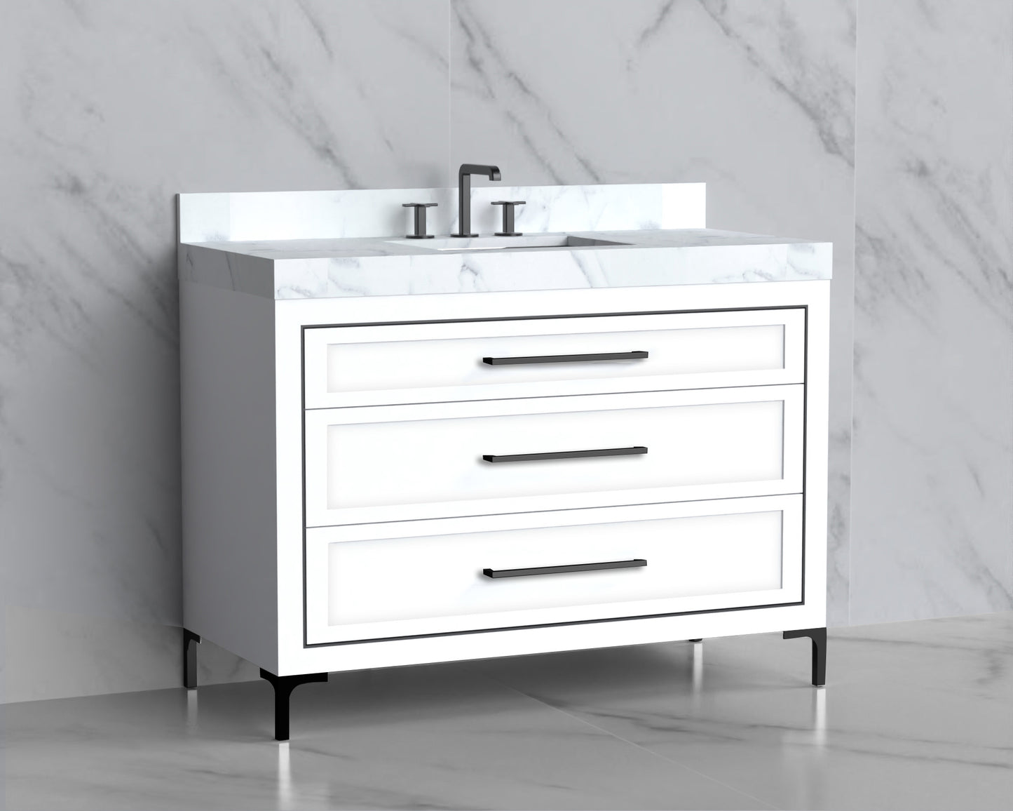 Vision 48C" Free standing Vanity Cabinet