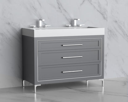 Vision 48D" Free standing Vanity Cabinet