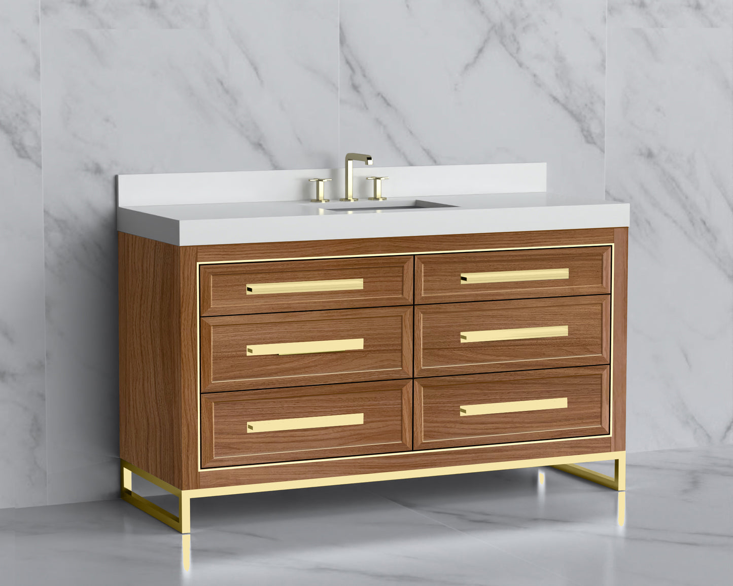 Vision 60C" Free standing Vanity Cabinet