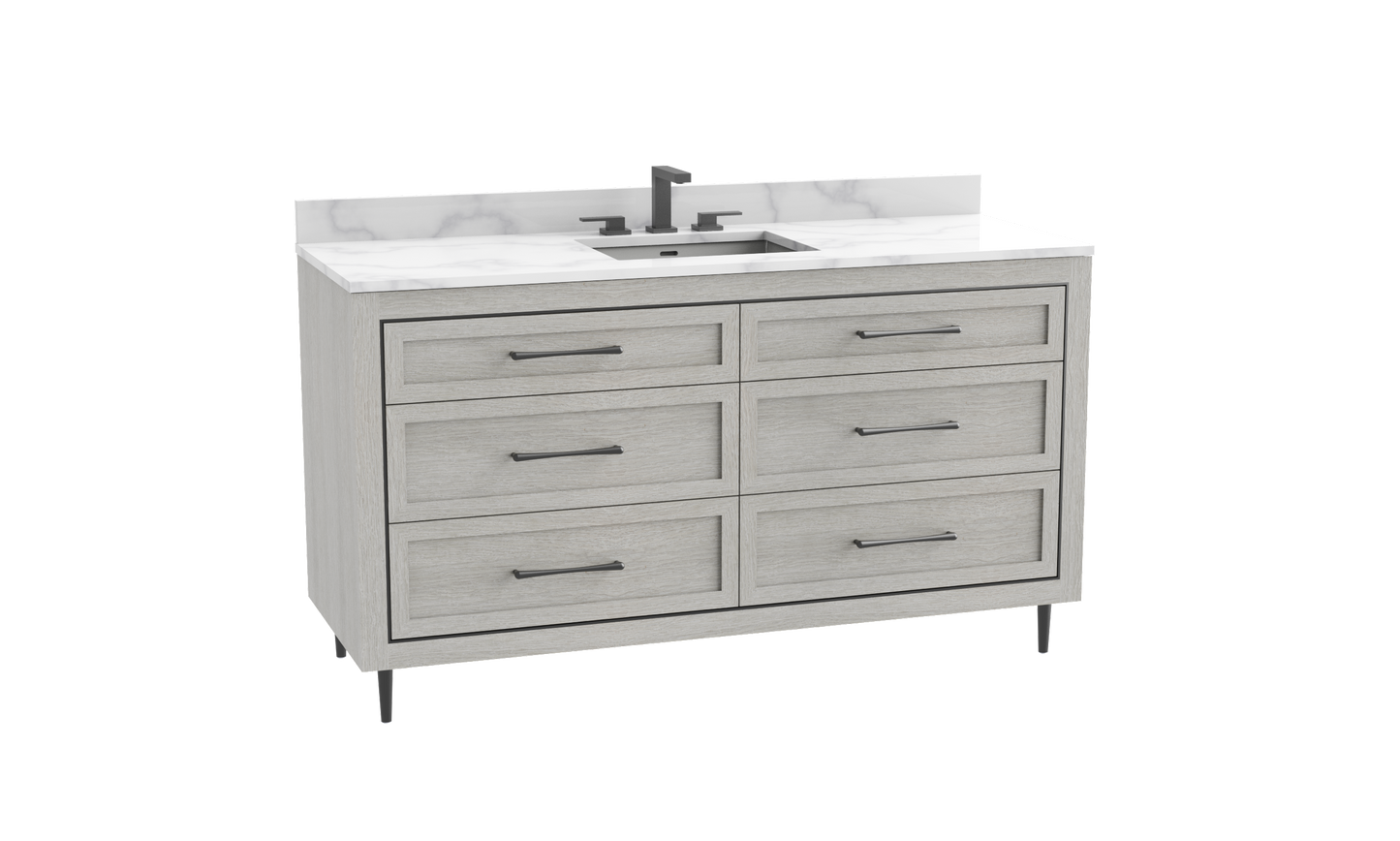 Vision 60C" Free standing Vanity Cabinet