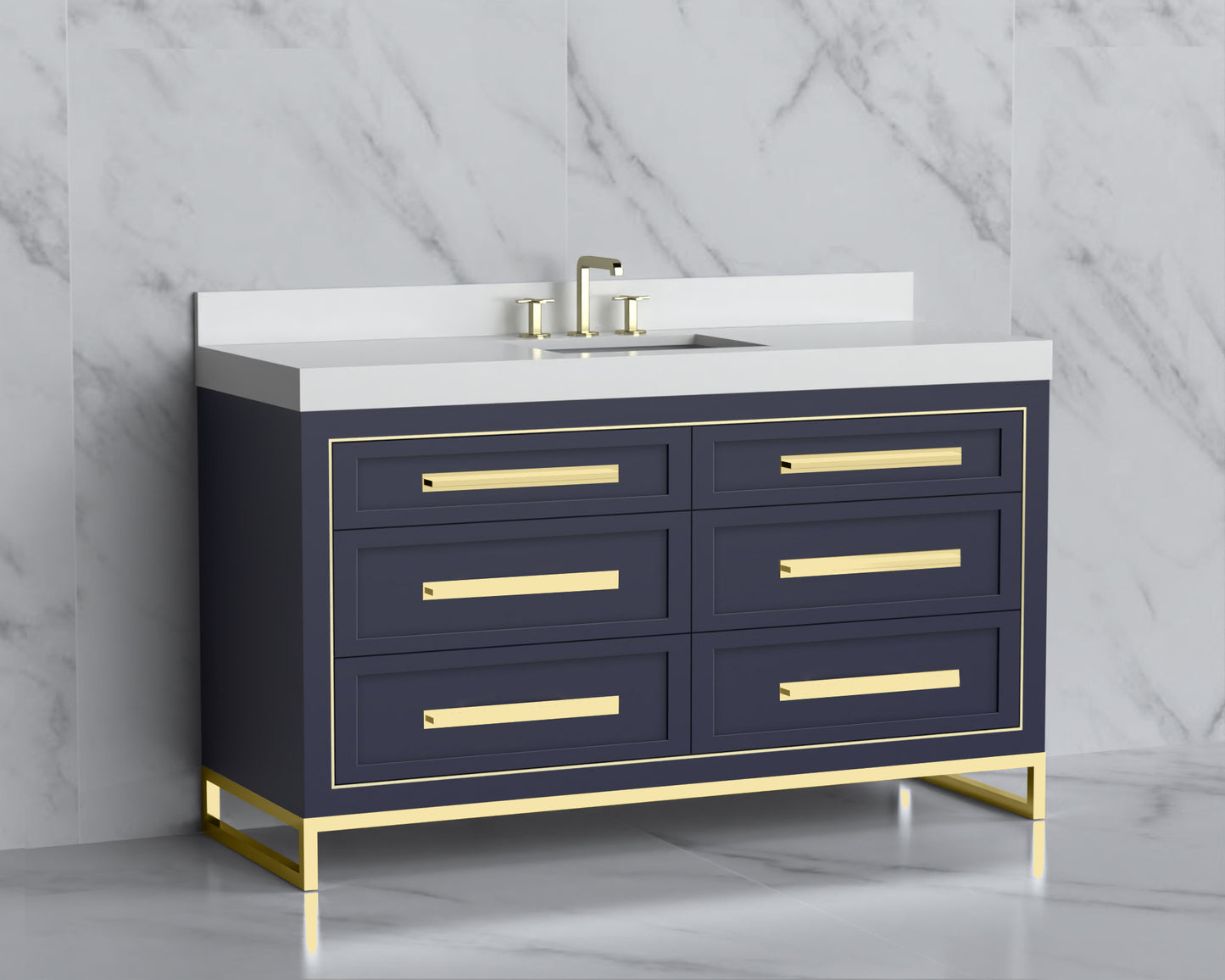 Vision 60C" Free standing Vanity Cabinet