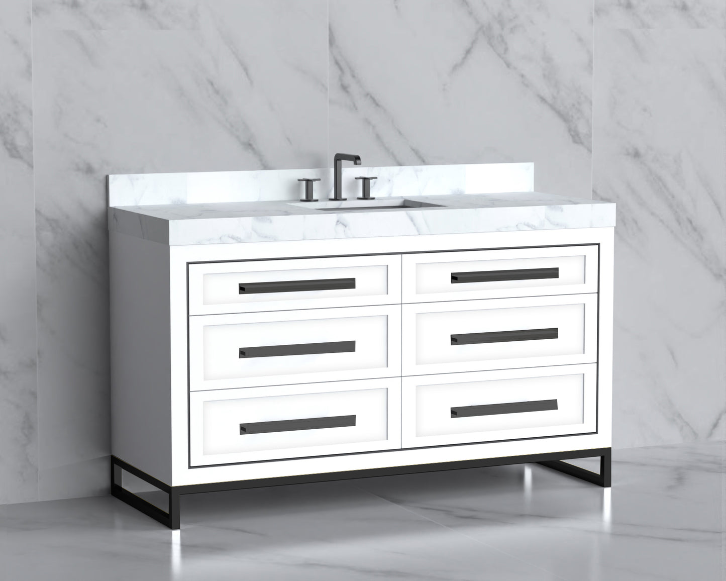 Vision 60C" Free standing Vanity Cabinet