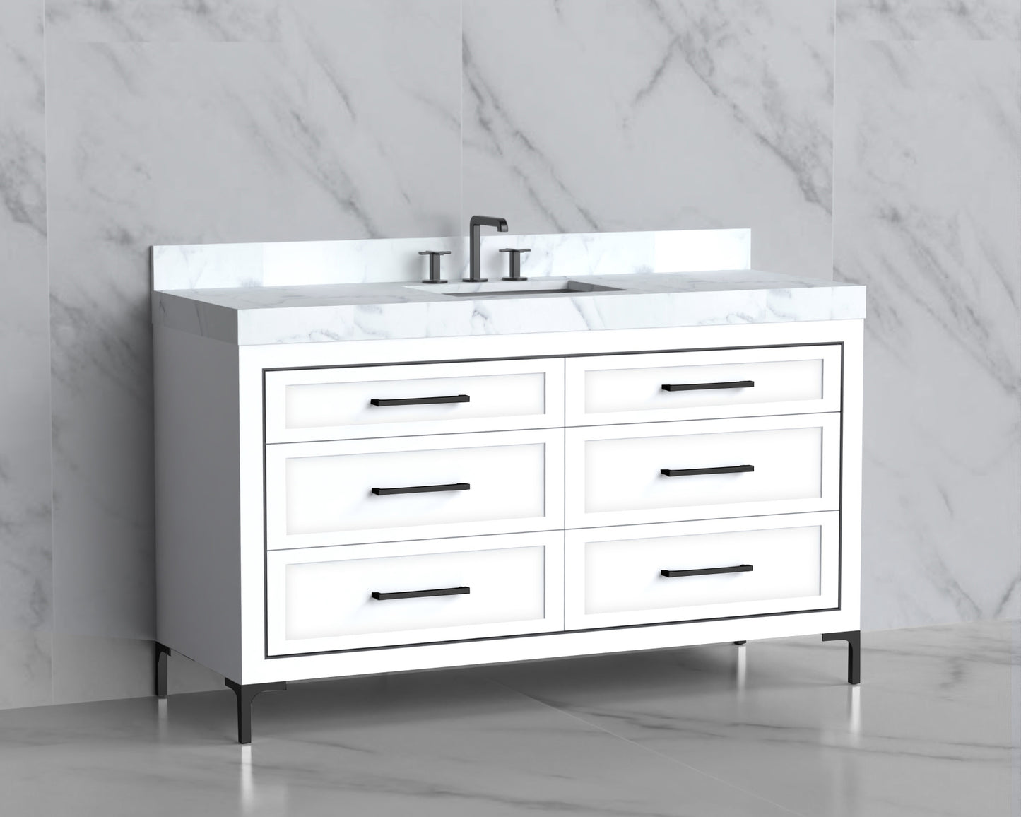 Vision 60C" Free standing Vanity Cabinet