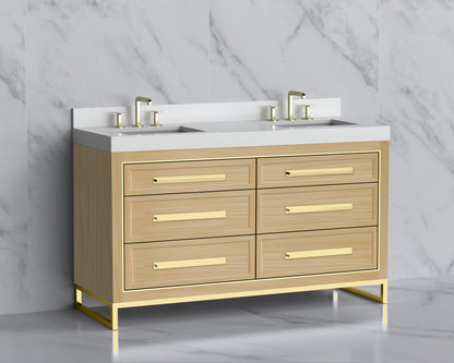 Vision 60D" Free standing Vanity Cabinet