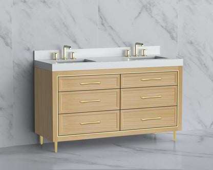 Vision 60D" Free standing Vanity Cabinet