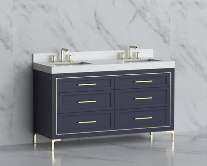 Vision 60D" Free standing Vanity Cabinet