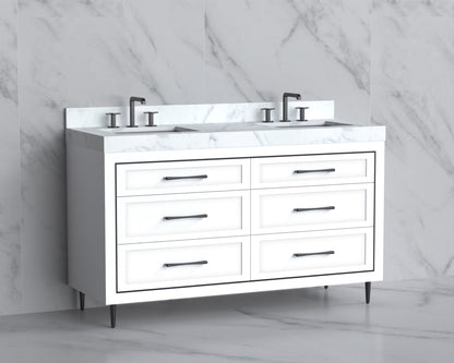 Vision 60D" Free standing Vanity Cabinet