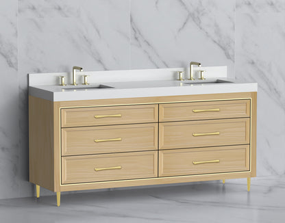 Vision 72D" Free standing Vanity Cabinet
