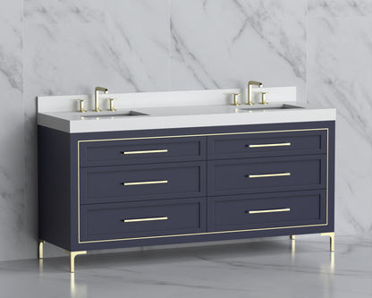 Vision 72D" Free standing Vanity Cabinet