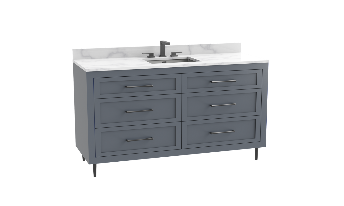 Vision SE 60C" Free standing Vanity Cabinet