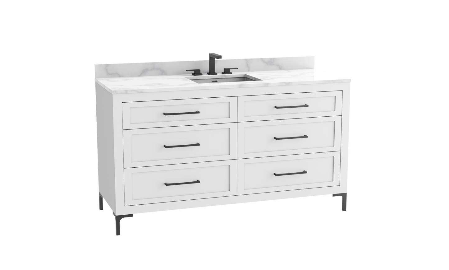 Vision SE 60C" Free standing Vanity Cabinet