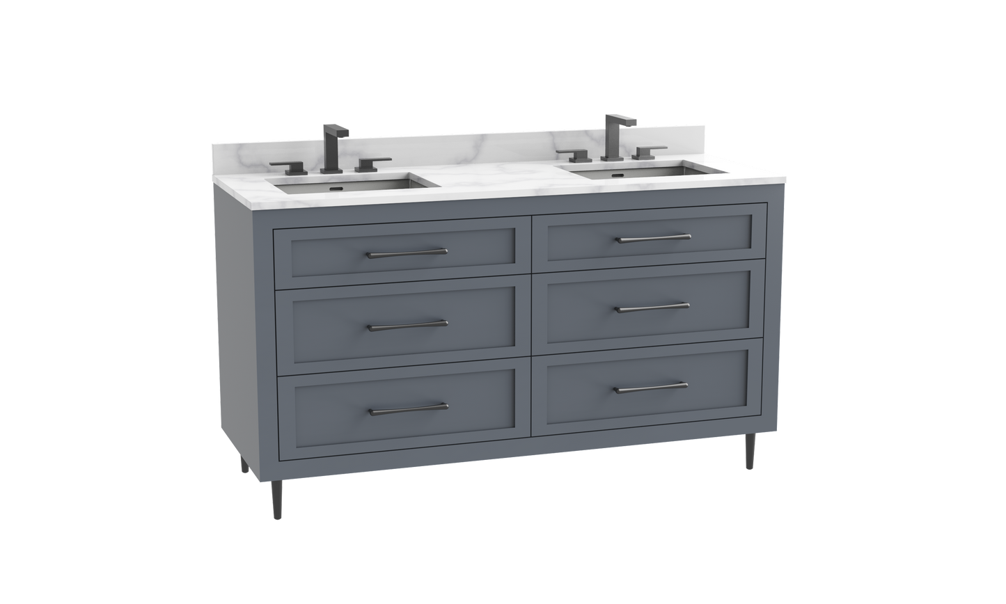 Vision SE 72D" Free standing Vanity Cabinet