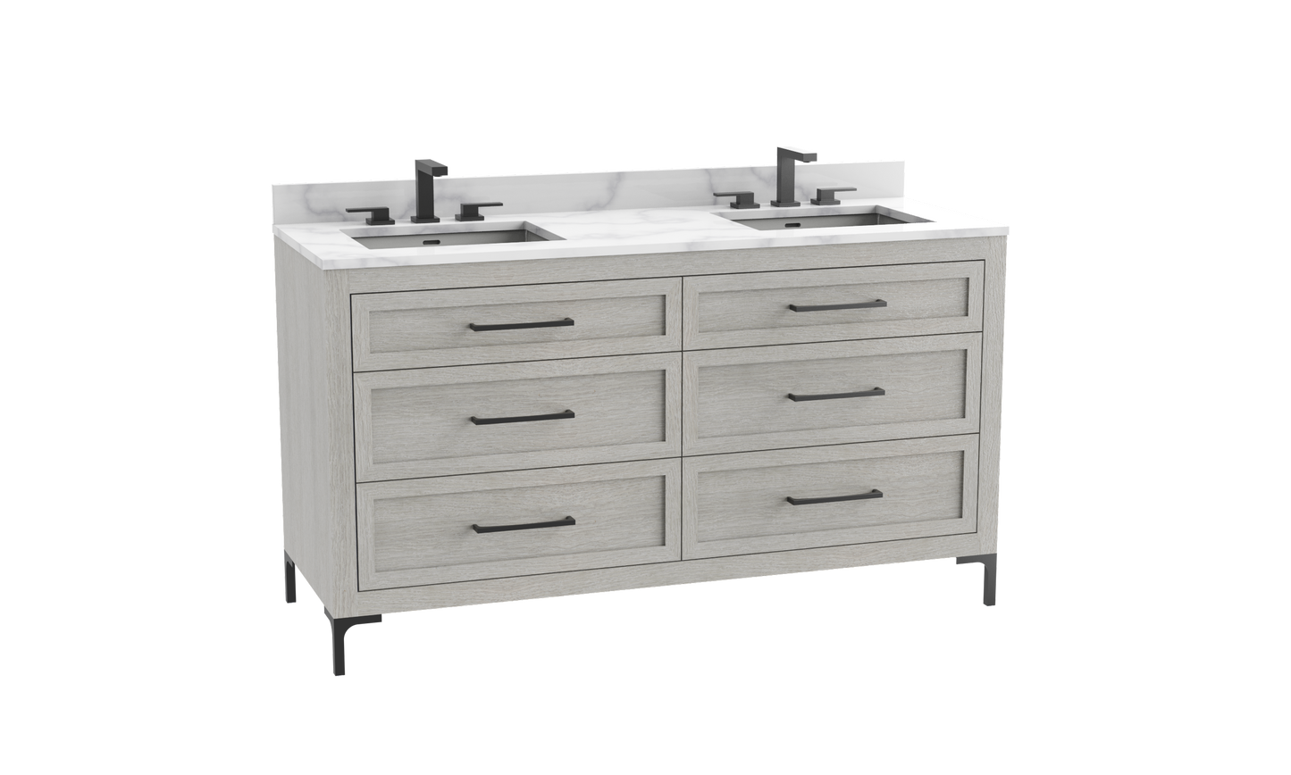 Vision SE 72D" Free standing Vanity Cabinet