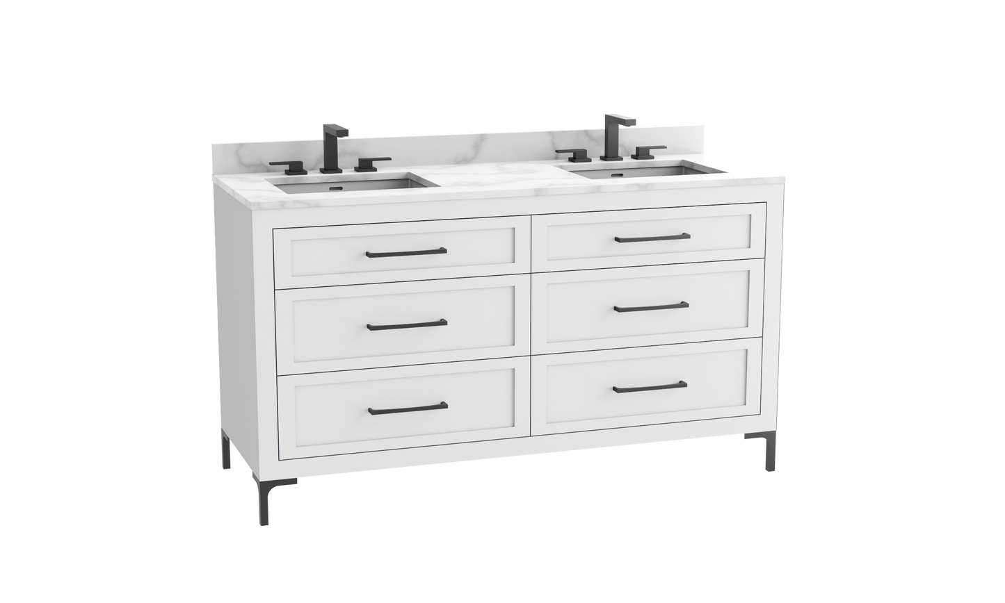Vision SE 72D" Free standing Vanity Cabinet